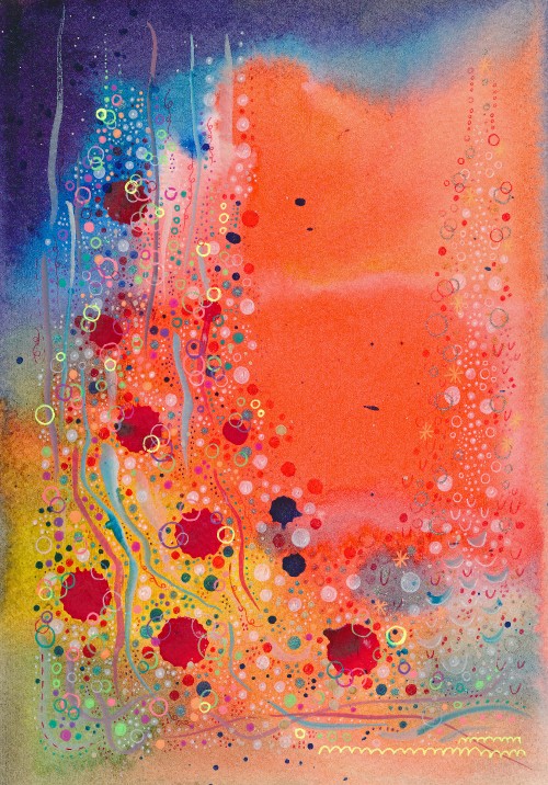 抽象油彩画 抽象艺术, 艺术, 油画, 现代艺术, 丙烯酸涂料高清壁纸，幻想图片，桌面