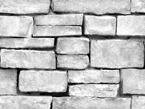 Image brown and gray brick wall