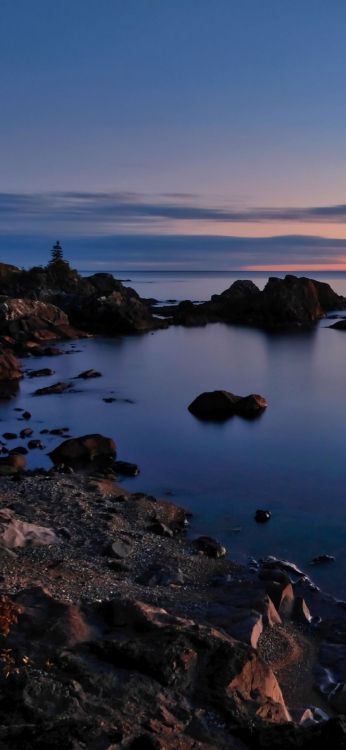 Mer, Eau, Les Ressources en Eau, Azure, Paysage Naturel. Wallpaper in 1080x2340 Resolution