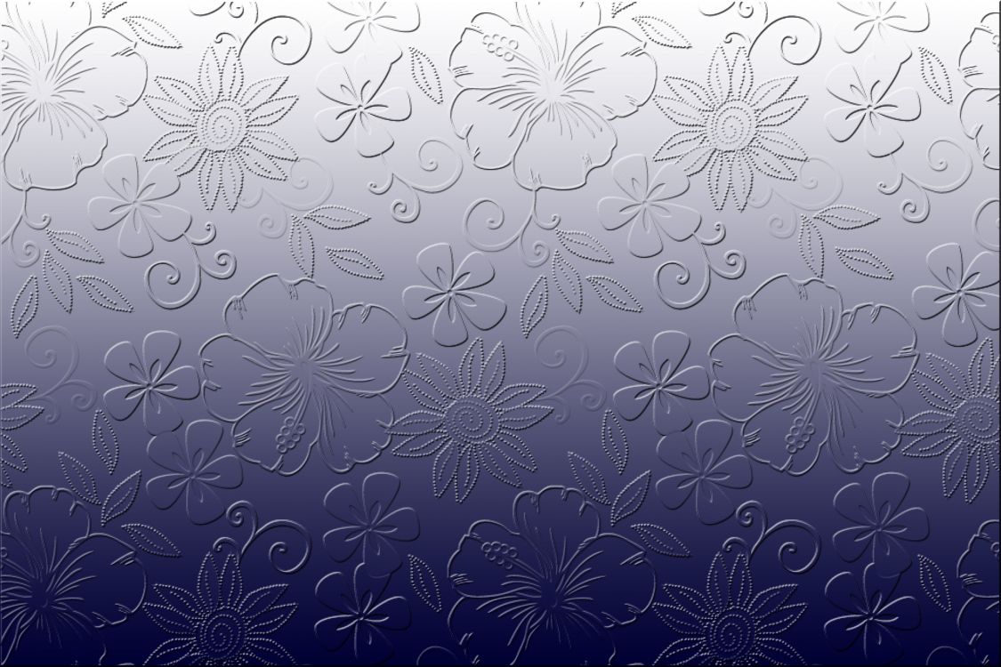 white and blue floral textile