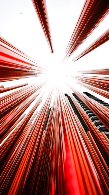 Image red and white light digital wallpaper