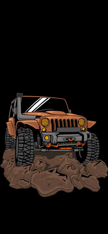 Jeep, Vus, du Hors-piste, Jeep Gladiateur, Off Road Racing. Wallpaper in 1440x3120 Resolution
