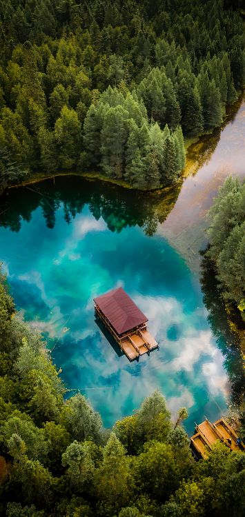 Nature, Eau, Les Ressources en Eau, Green, Paysage Naturel. Wallpaper in 1420x3000 Resolution