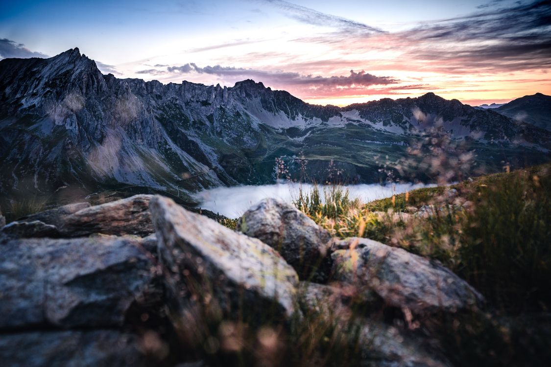 Paisaje Natural, Las Formaciones Montañosas, Alpes, Naturaleza, Highland. Wallpaper in 6000x4000 Resolution