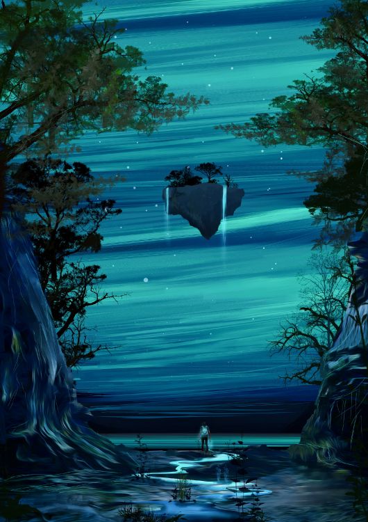 性质, 自然景观, 绿色的, 水上, 水资源 壁纸 1920x2716 允许