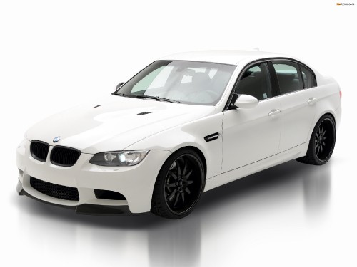 Image white bmw m 3 coupe