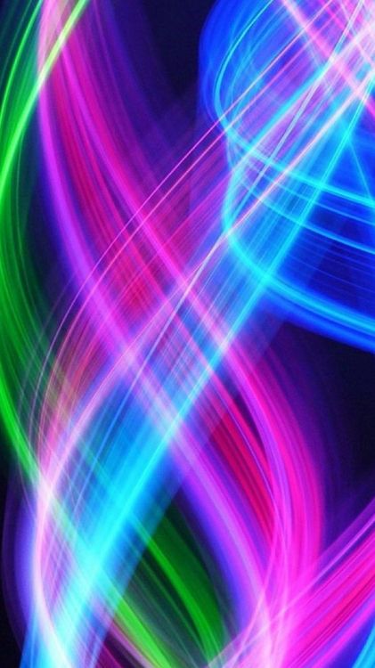 Luz Verde Violeta y Azul. Wallpaper in 1440x2560 Resolution