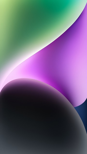 Image apples, ios, iOS 14, smartphone, purple