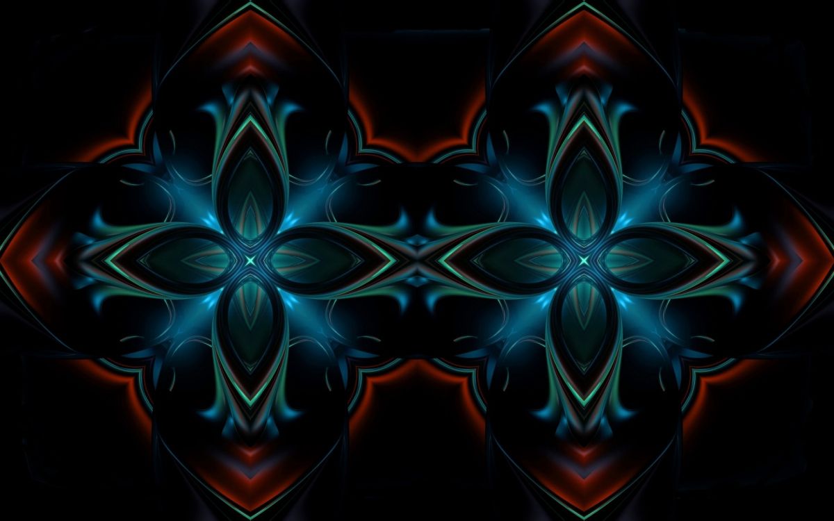 Art Abstrait Vert et Noir. Wallpaper in 1920x1200 Resolution