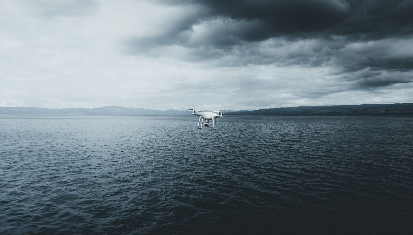 water, sea, horizon, cloud, ocean