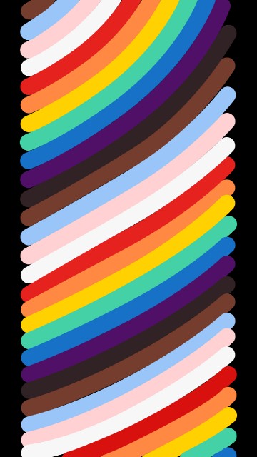 Image apples, Apple Watch, rainbow