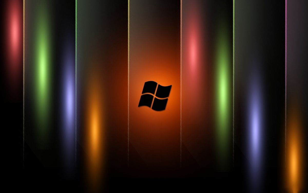 Microsoft Windows, 橙色, 光, 计算机, Windows 壁纸 1920x1200 允许