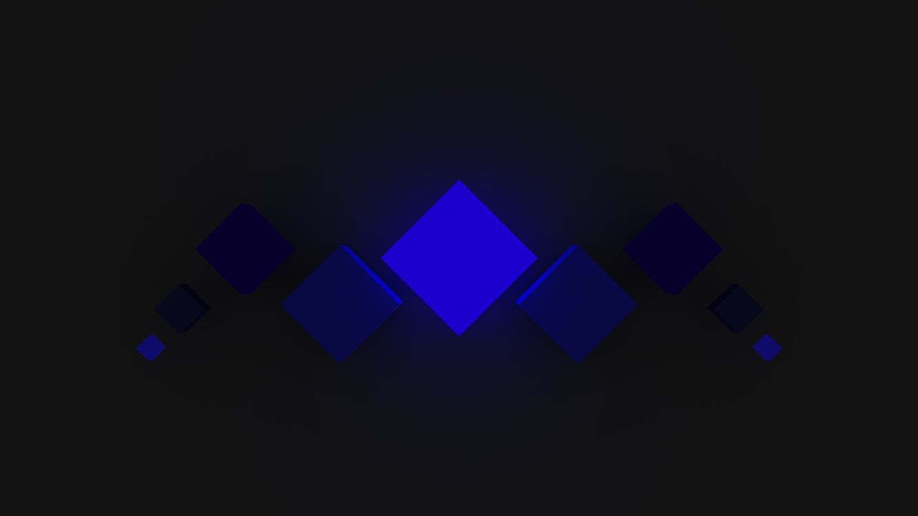 Licht, Electric Blue, Square. Wallpaper in 3840x2160 Resolution