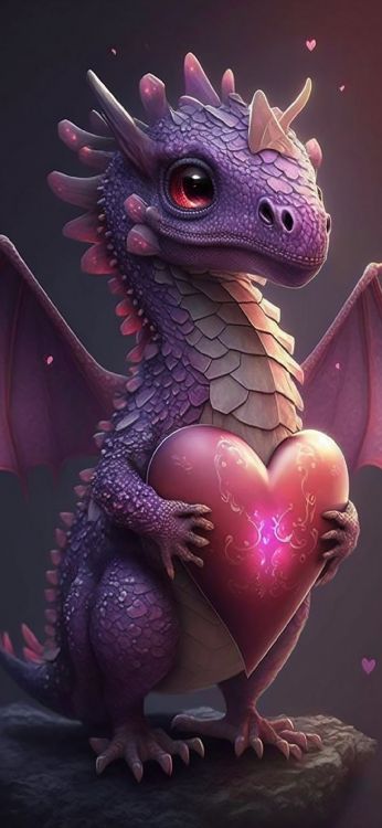 Dragon, Purpur, Spielzeug, Pink, Magenta. Wallpaper in 1080x2340 Resolution