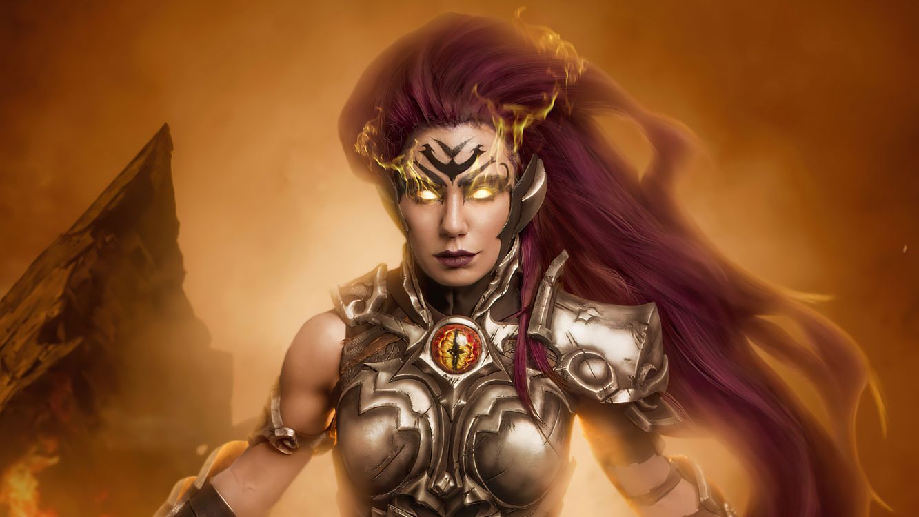 woman warrior, eye, art, chest, darkness