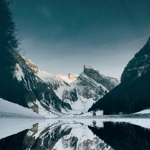 Image snow, mountain, cloud, water, world