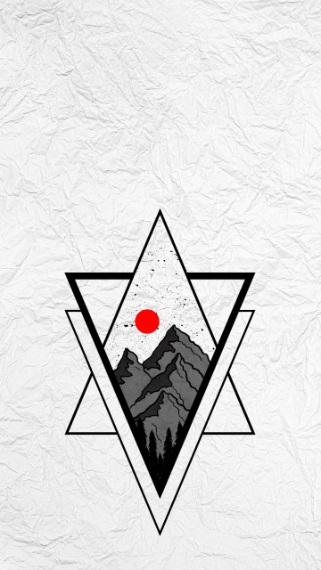 Image triangle, visual arts, graphic design, design, rectangle