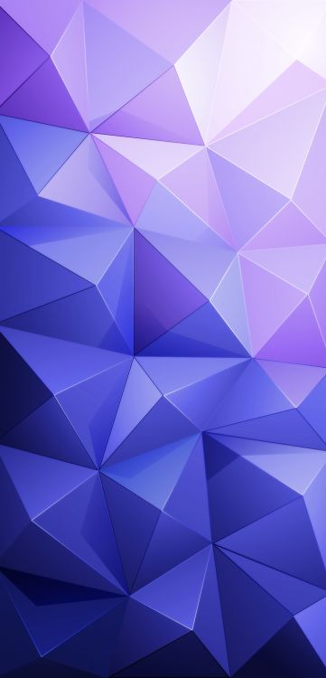 三角形, 色彩, 紫色的, Azure, 紫罗兰色 壁纸 1080x2240 允许