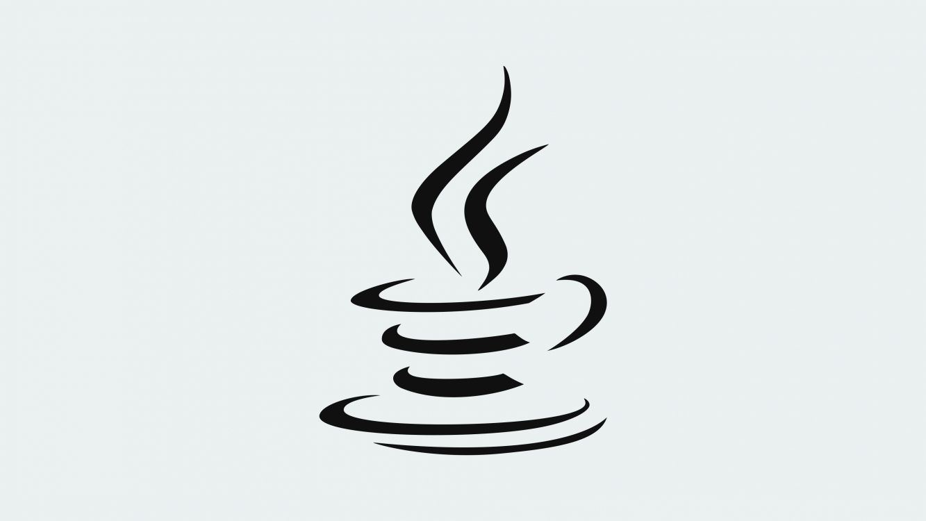 寻找Java开发人员, Java开发套件, Java运行时环境, 黑色和白色的, 线技术 壁纸 3840x2160 允许