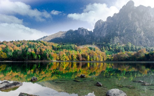 Image nature, landscape, nature reserve, water, cloud