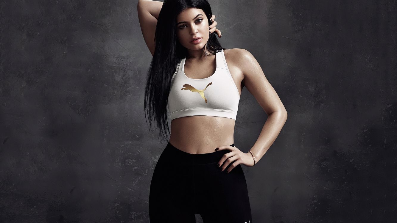 Kylie Jenner, Berühmtheit, Puma, Joint, Haut. Wallpaper in 3840x2160 Resolution
