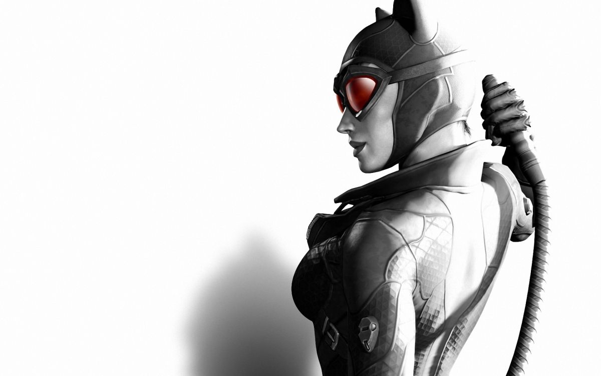 Catwoman, Batman, Mortal Kombat, Equipo de Audio, Monocromo. Wallpaper in 1920x1200 Resolution