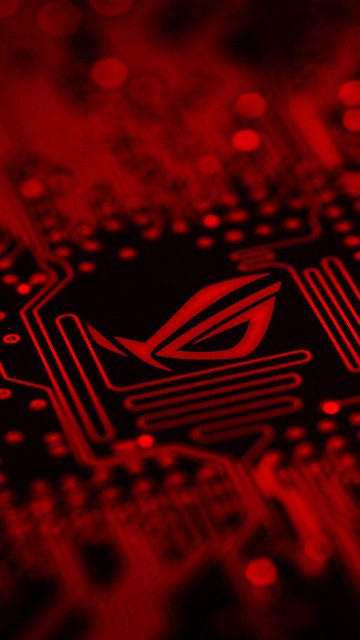 Image red and black tribal textile