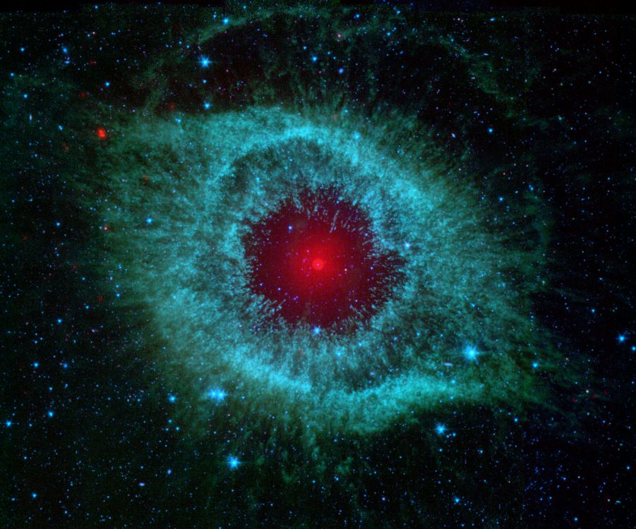 Illustration de la Galaxie Verte et Bleue. Wallpaper in 4279x3559 Resolution